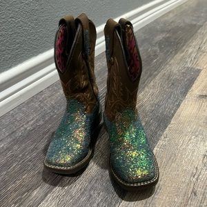 Girls Smokey mountain glitter boots
